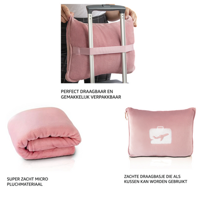 2-in-1 Multifunctionele Reisdeken